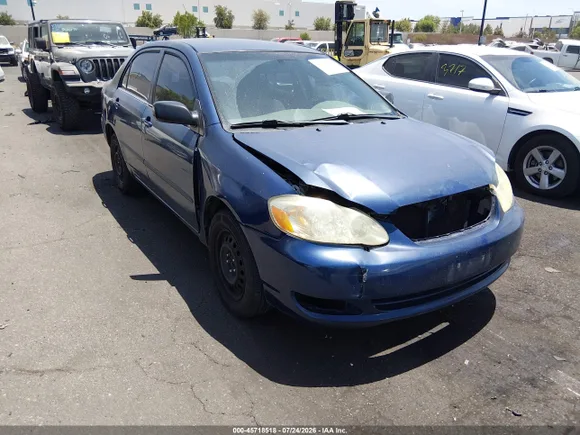 2005 Toyota Corolla S, VIN 1NXBR32E05Z361569 — Front end