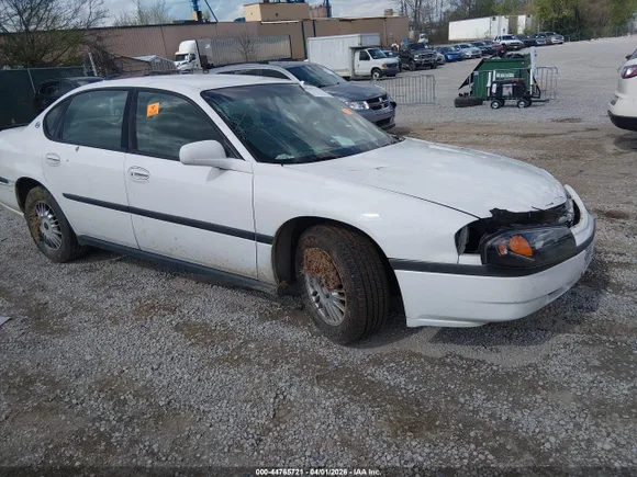 2000 Chevrolet Impala Police Police, VIN 2G1WF52K8Y9269121 — Biohazard / chemical