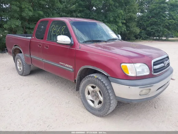 2002 Toyota Tundra SR5, VIN 5TBBT44142S220485 — Normal wear