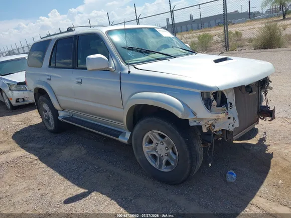 2001 Toyota 4Runner SR5, VIN JT3GN86R710183407 — Normal wear