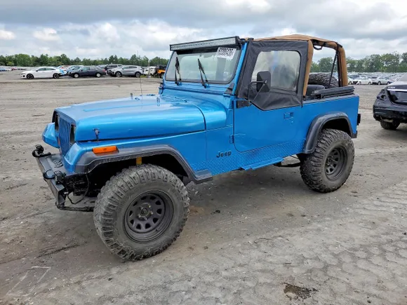 1994 Jeep Wrangler Sahara, VIN 1J4FY49S2RP421926 — Rear end