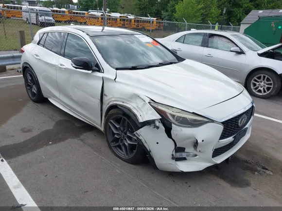 2017 Infiniti QX30 Luxury, VIN SJKCH5CP9HA031133 — Biohazard / chemical