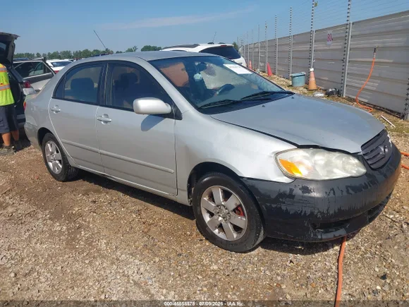 2004 Toyota Corolla CE, VIN 1NXBR32E74Z300265 — Normal wear