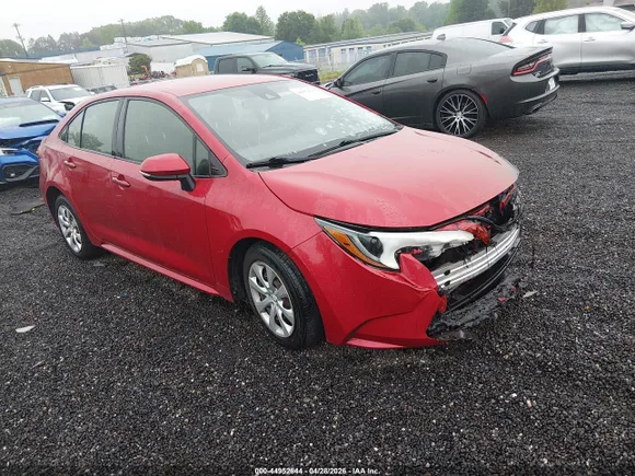 2020 Toyota Corolla LE, VIN JTDEPRAE2LJ078441 — Burn