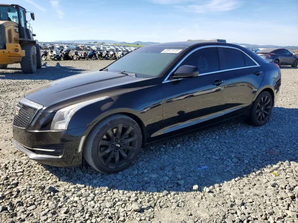 2018 Cadillac ATS RWD, VIN 1G6AA5RX2J0139016 — Interior fire
