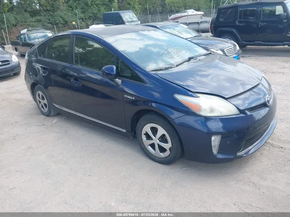 2012 Toyota Prius Four, VIN JTDKN3DU0C1492116 — Normal wear