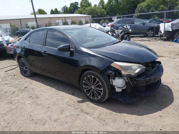 2015 Toyota Corolla LE, VIN 2T1BURHE5FC359831 — Side