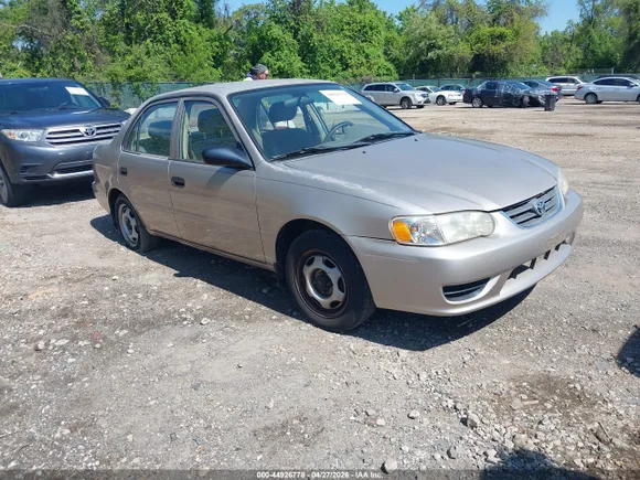 2001 Toyota Corolla LE, VIN 2T1BR12E11C399425 — Normal wear