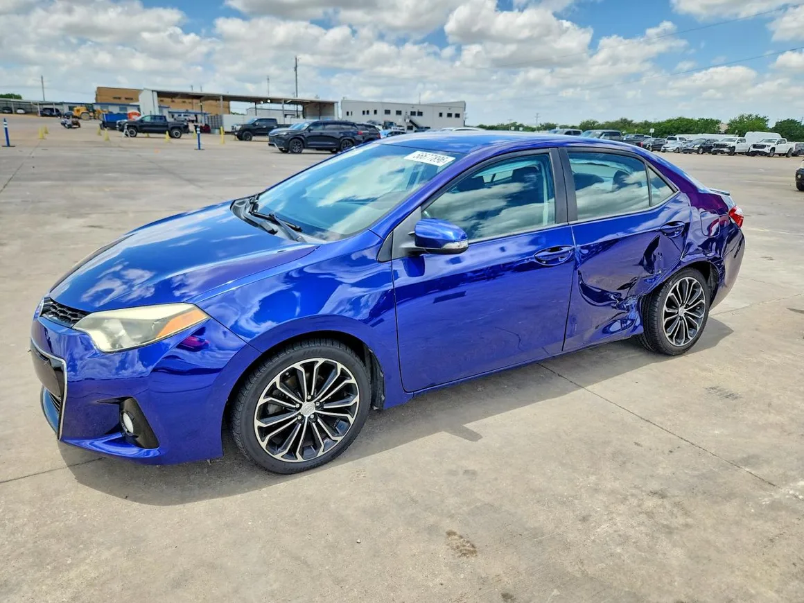 2015 Toyota Corolla L, VIN 2T1BURHE4FC307316 — Auction photo 1 of 12