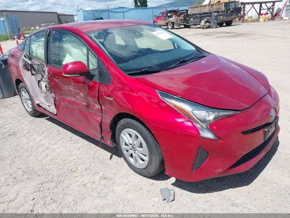 2017 Toyota Prius Two, VIN JTDKBRFU9H3533654 — Side
