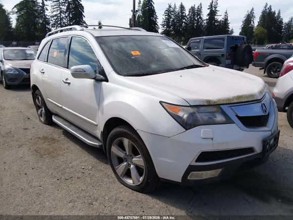 2010 Acura MDX Technology, VIN 2HNYD2H66AH003097 — Biohazard / chemical