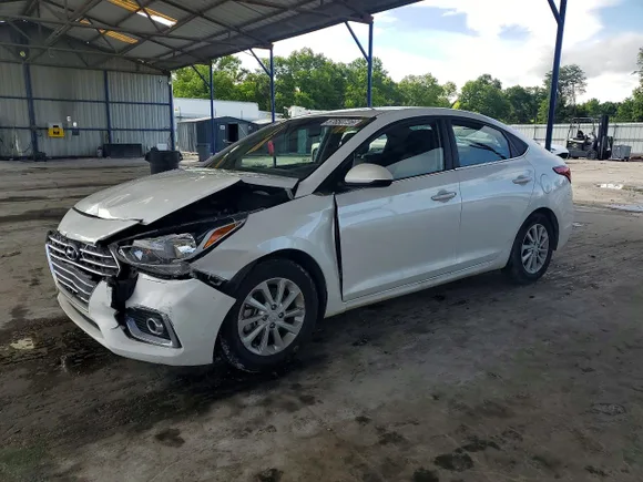 2019 Hyundai Accent SEL, VIN 3KPC24A34KE069274 — Front end