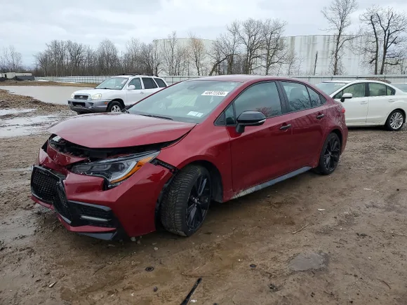 2022 Toyota Corolla SE, VIN 5YFS4MCE8NP138216 — Front end
