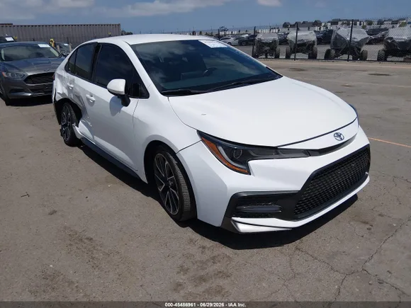2020 Toyota Corolla SE, VIN JTDS4RCE6LJ029283 — Side