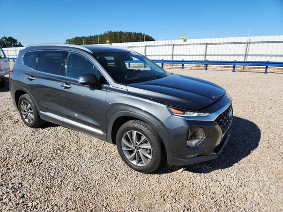 2020 Hyundai Santa Fe SEL, VIN 5NMS33AD5LH178073 — Side