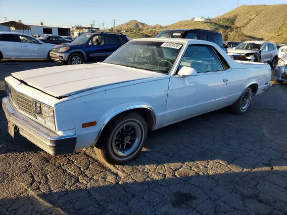 1986 Chevrolet El Camino, VIN 3GCCW80Z8GS918896 — Minor dents and scratches
