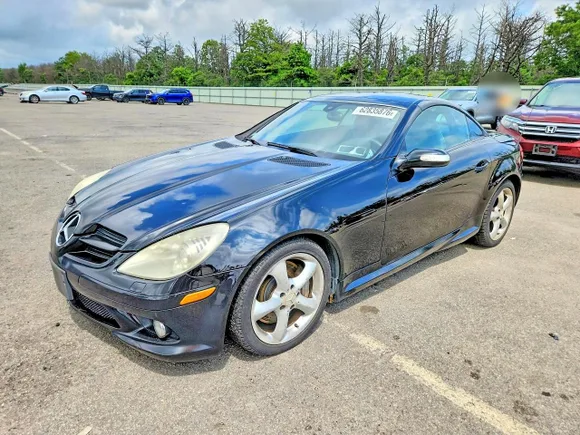 2005 Mercedes-Benz SLK 230/320, VIN WDBWK56F15F053869 — Rear end