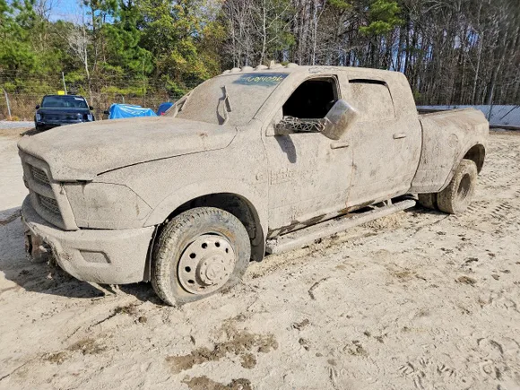 2018 Ram 3500 Laramie, VIN 3C63RRML2JG385321 — Water / flood