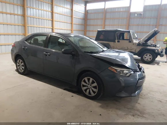 2016 Toyota Corolla S Plus, VIN 2T1BURHE0GC684257 — Front end