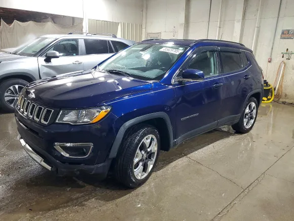 2020 Jeep Compass Limited, VIN 3C4NJCCBXLT114435 — Front end