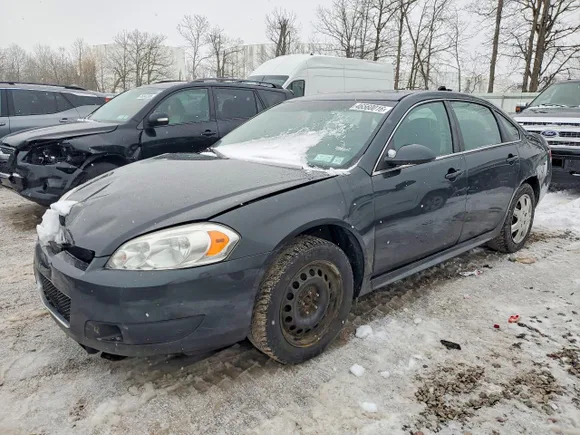 2015 Chevrolet Impala Police Police, VIN 2G1WD5E3XF1139394 — Front end
