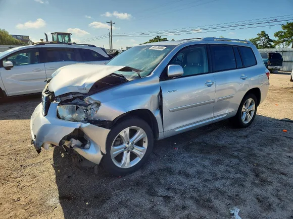 2009 Toyota Highlander Limited, VIN JTEES42A392119025 — Front end
