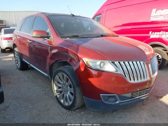 2014 Lincoln MKX, VIN 2LMDJ6JKXEBL09577 — Обычный износ