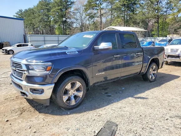 2021 Ram 1500 Laramie, VIN 1C6SRFJT7MN516415 — Interior fire