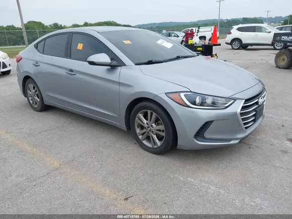 2017 Hyundai Elantra Limited, VIN 5NPD84LF9HH190073 — Biohazard / chemical
