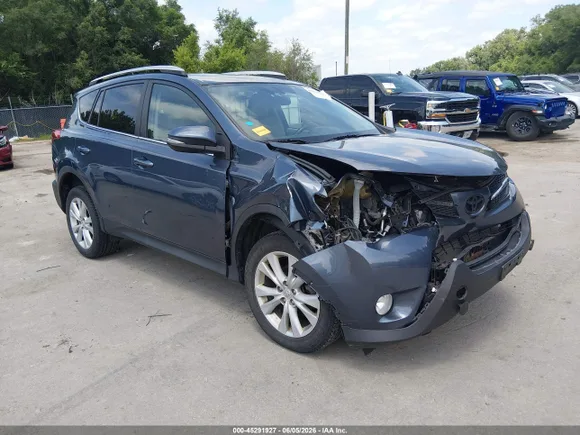 2013 Toyota RAV4 Limited, VIN 2T3DFREV8DW070517 — Front end