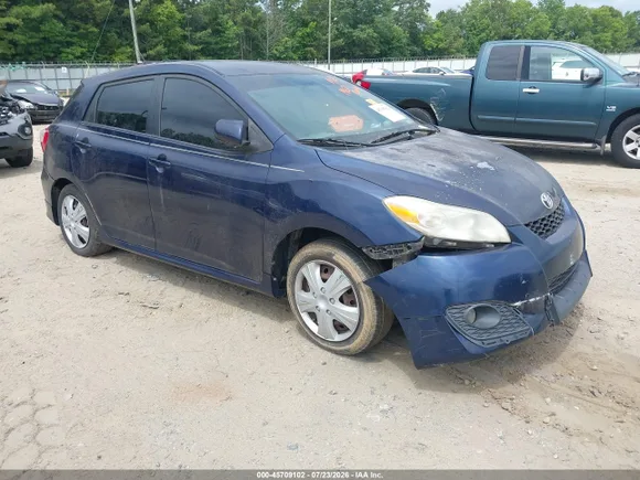 2009 Toyota Matrix, VIN 2T1KU40E69C161133 — Normal wear