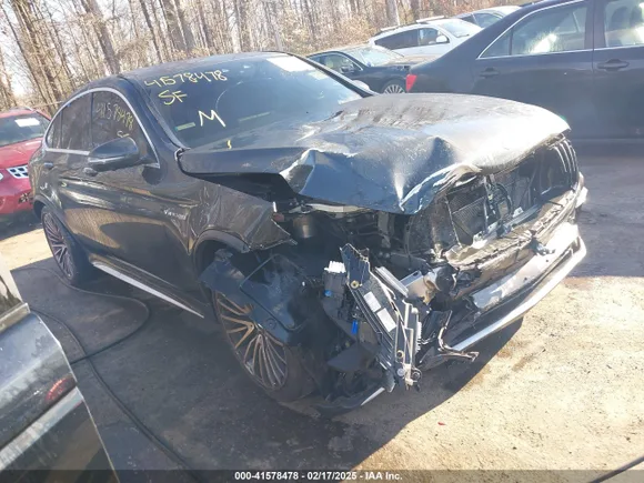 2020 Mercedes-Benz GLC 63 S AMG, VIN WDC0J8KB1LF696454 — Front end