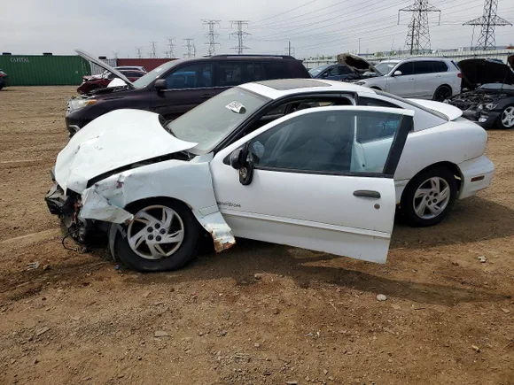 2000 Pontiac Sunfire SE, VIN 1G2JB1240Y7253105 — Front end