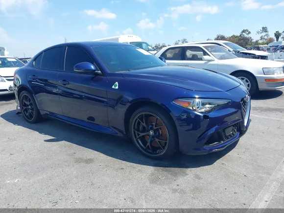 2018 Alfa Romeo Giulia, VIN ZARFAEAV0J7576703 — Repossession
