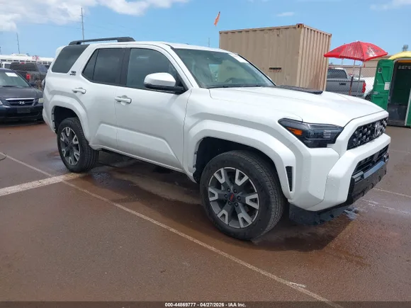 2025 Toyota 4Runner TRD Sport, VIN JTEVA5BR4S5022175 — Water / flood