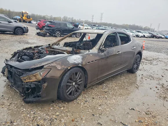 2017 Maserati Ghibli, VIN ZAM57XSA6H1197712 — Burn