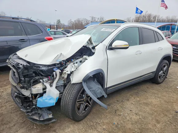 2022 Mercedes-Benz GLA 250, VIN W1N4N4HB4NJ372953 — Frame damage