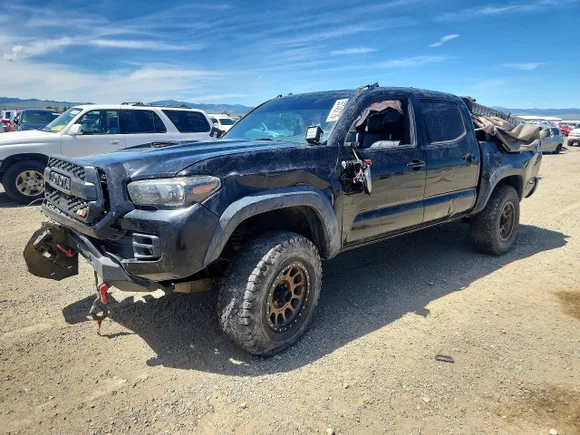 2019 Toyota Tacoma TRD Off Road, VIN 5TFCZ5AN4KX200397 — Rollover