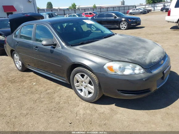 2015 Chevrolet Impala LT, VIN 2G1WB5E37F1111610 — Rear end