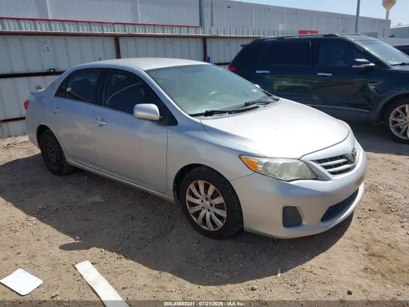 2013 Toyota Corolla S, VIN 5YFBU4EE9DP093511 — Normal wear