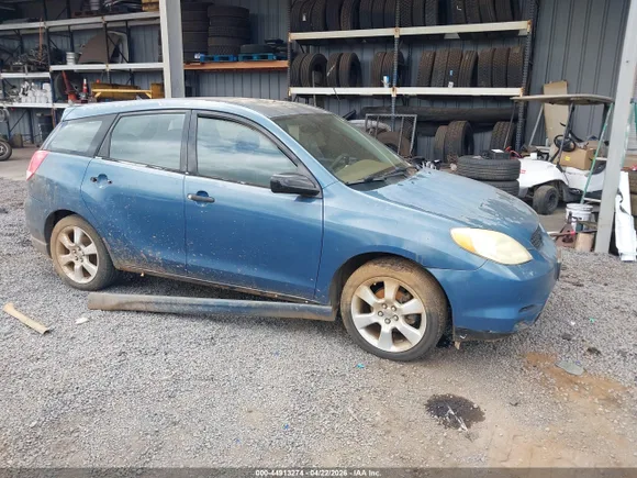 2003 Toyota Matrix XRS, VIN 2T1KY38E63C084841 — Fresh water flood