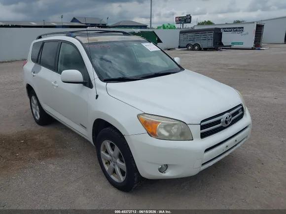 2007 Toyota RAV4 Limited, VIN JTMBK31V075016355 — Hail